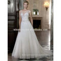 custom popular newest hot sell high quality Sleeveless hot saxy women's backless wedding dress